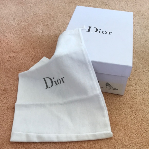 CHRISTIAN DIOR Green Leather High Heel Pumps - Picture 8 of 9